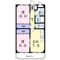 ヒルサイドアベニューの物件間取画像